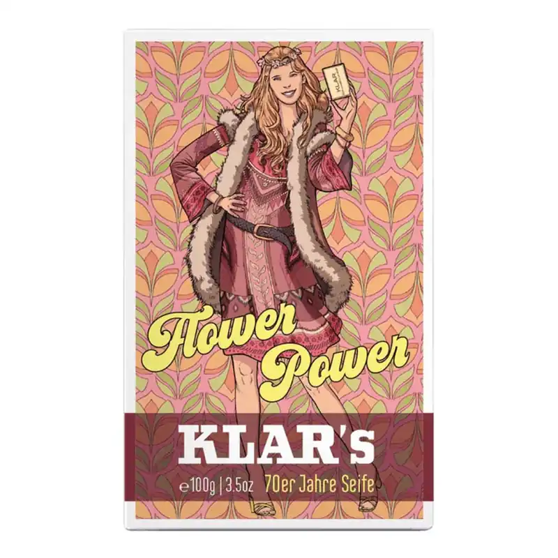 Geprüft Retroseife - 70er Jahre Flower Power