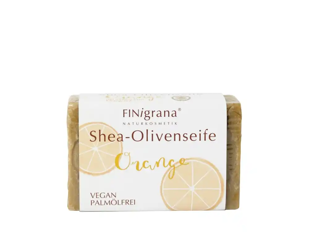Knallerangebot Shea-Oliven-Seife - Orange