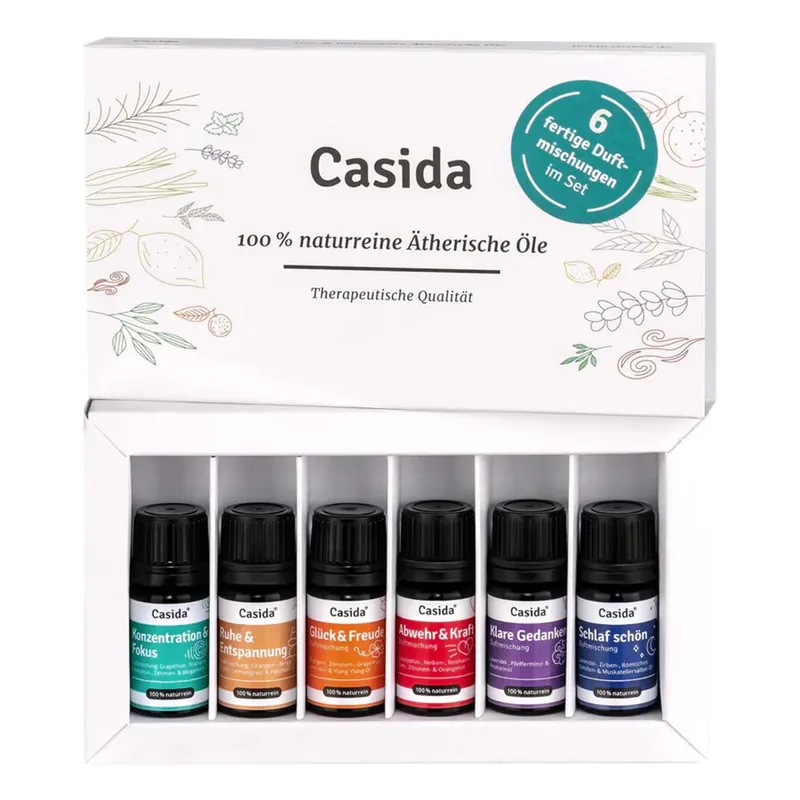 Kostenloser Rückversand Top 6 Set - Duftmischungen 100% naturrein