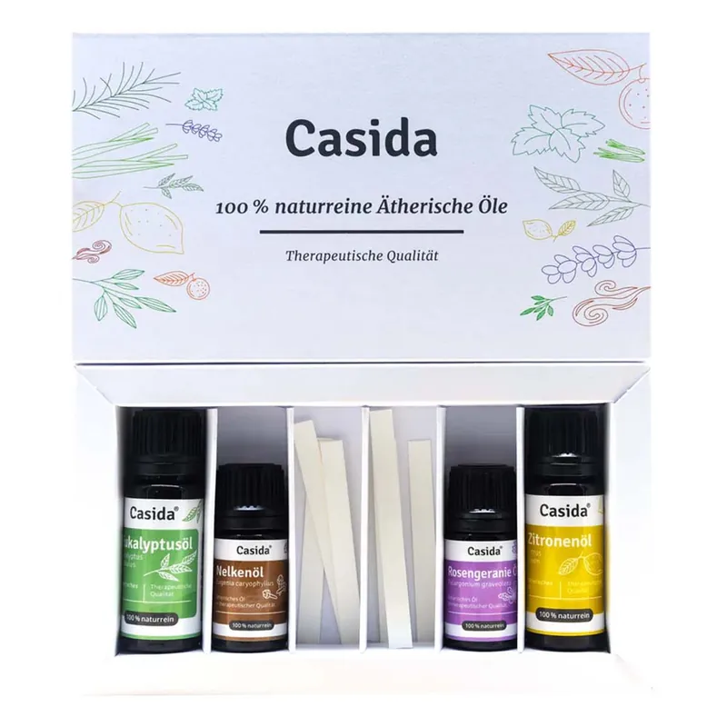 Schnäppchen Set - Riechtraining mit ätherischen Ölen 100% naturrein